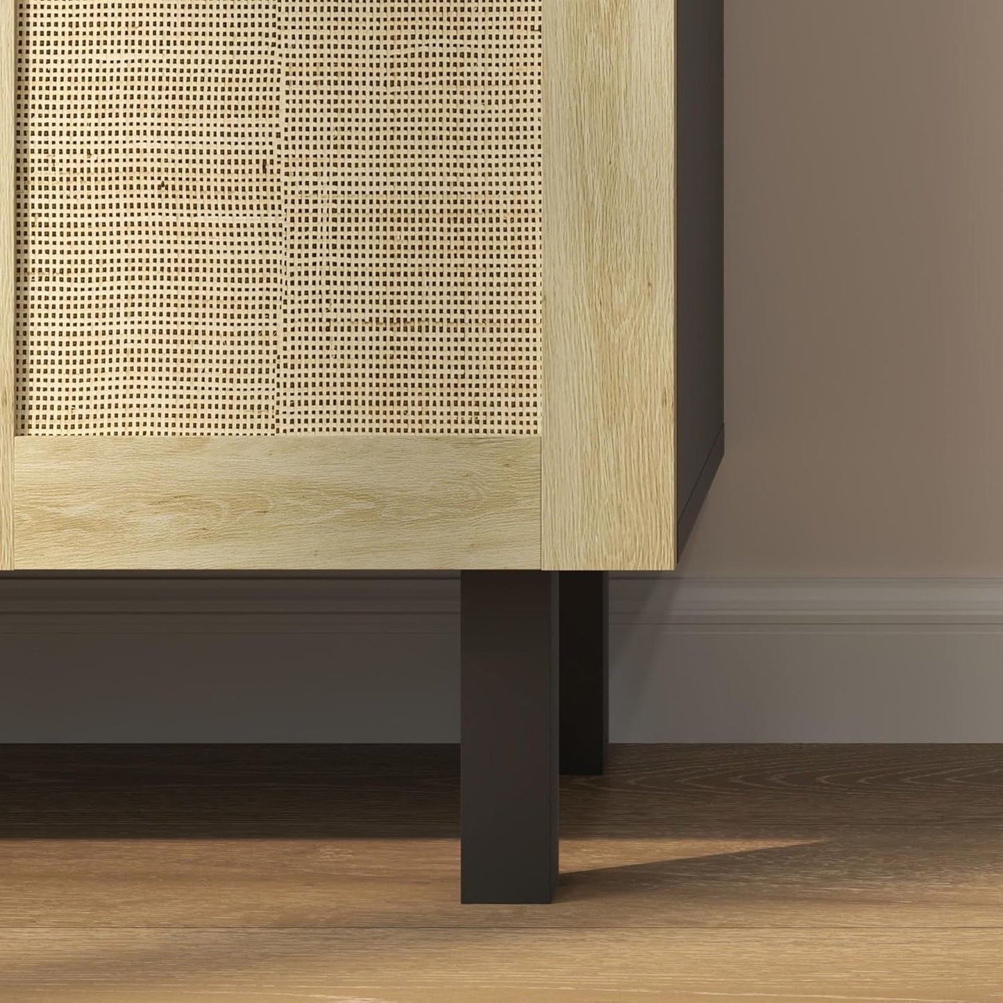 Sideboard Buffet Cabinet, Kitchen Cabinet, Coffee Bar Cabinet with 4